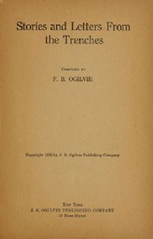 [Gutenberg 48636] • Stories and Letters from the Trenches